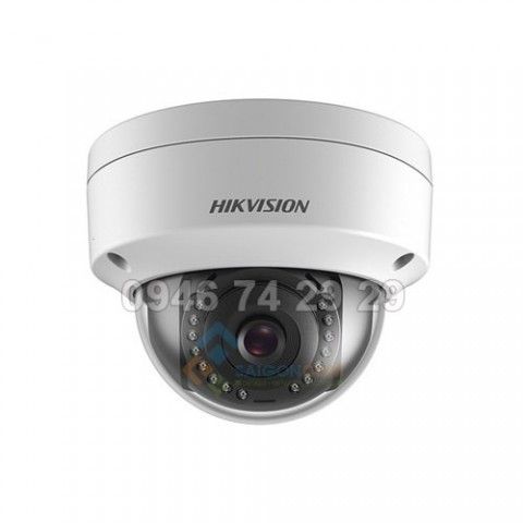 Camera bán cầu mini Hikvision DS-2CD2121G0-IW IP 2.0MP Hồng ngoại 30m H.265+