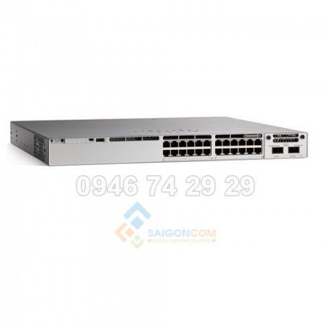 Switch Cisco C9300-24T-A Catalyst C9300 24 ports 10/100/1000Mbps