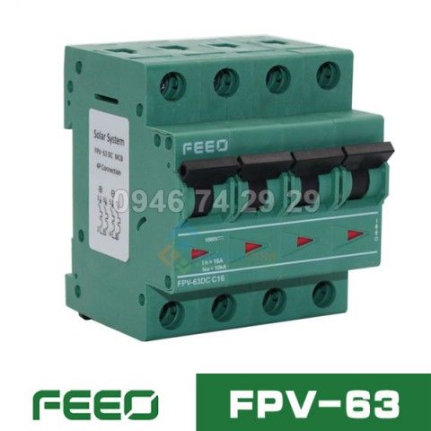 MCB DC FEEO FPV-63 4P 1000V
